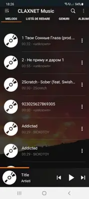 Music Player CLAXNET android App screenshot 4